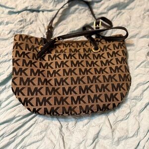 Michael Kors Black and Brown Women's Bag